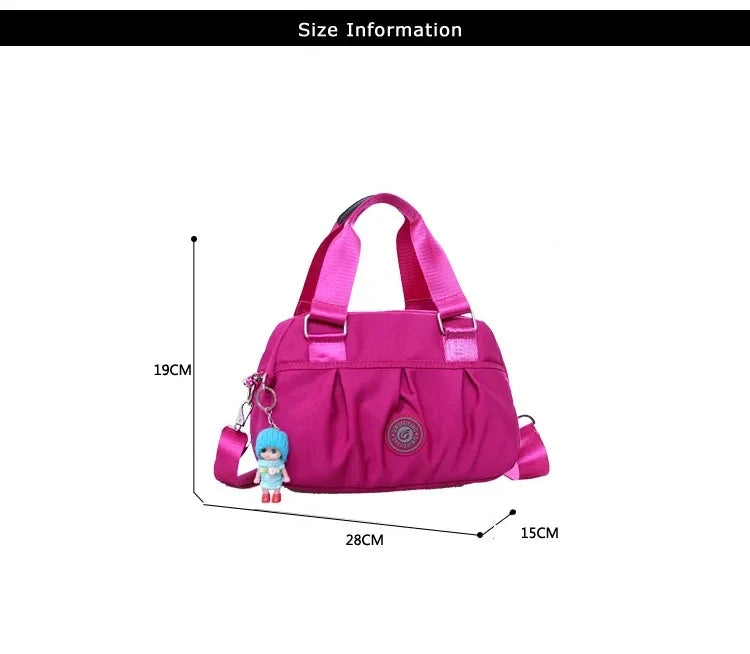 Women Handbags Casual Nylon Cross Body Messenger Shoulder Bags Women Totes Crossbody Ladies Hobos Dames Schoudertas