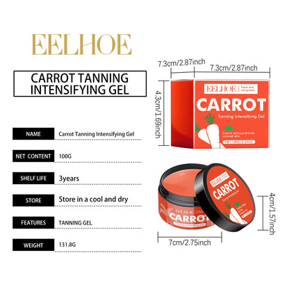 Intensive Self Tanning Gel – Fast Bronzing Lotion for Face & Body Sunless Tan 100g