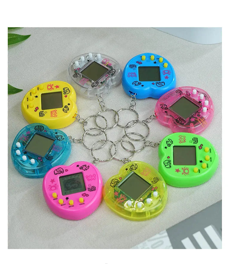 Virtual Pet Handheld Game – 168 Digital Animals, Pocket Console for Kids & Adults