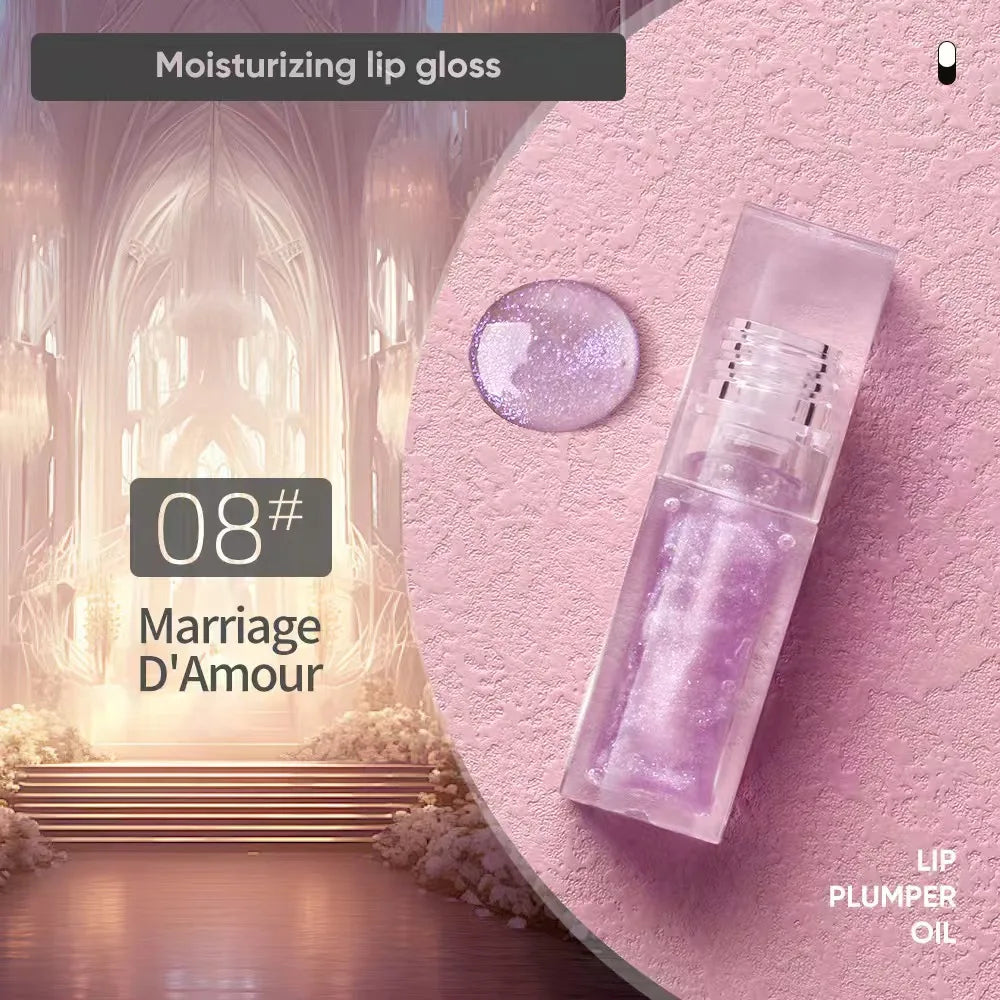 Hydrating Plumping Lip Gloss – Clear & Tinted, Long-Lasting & Waterproof