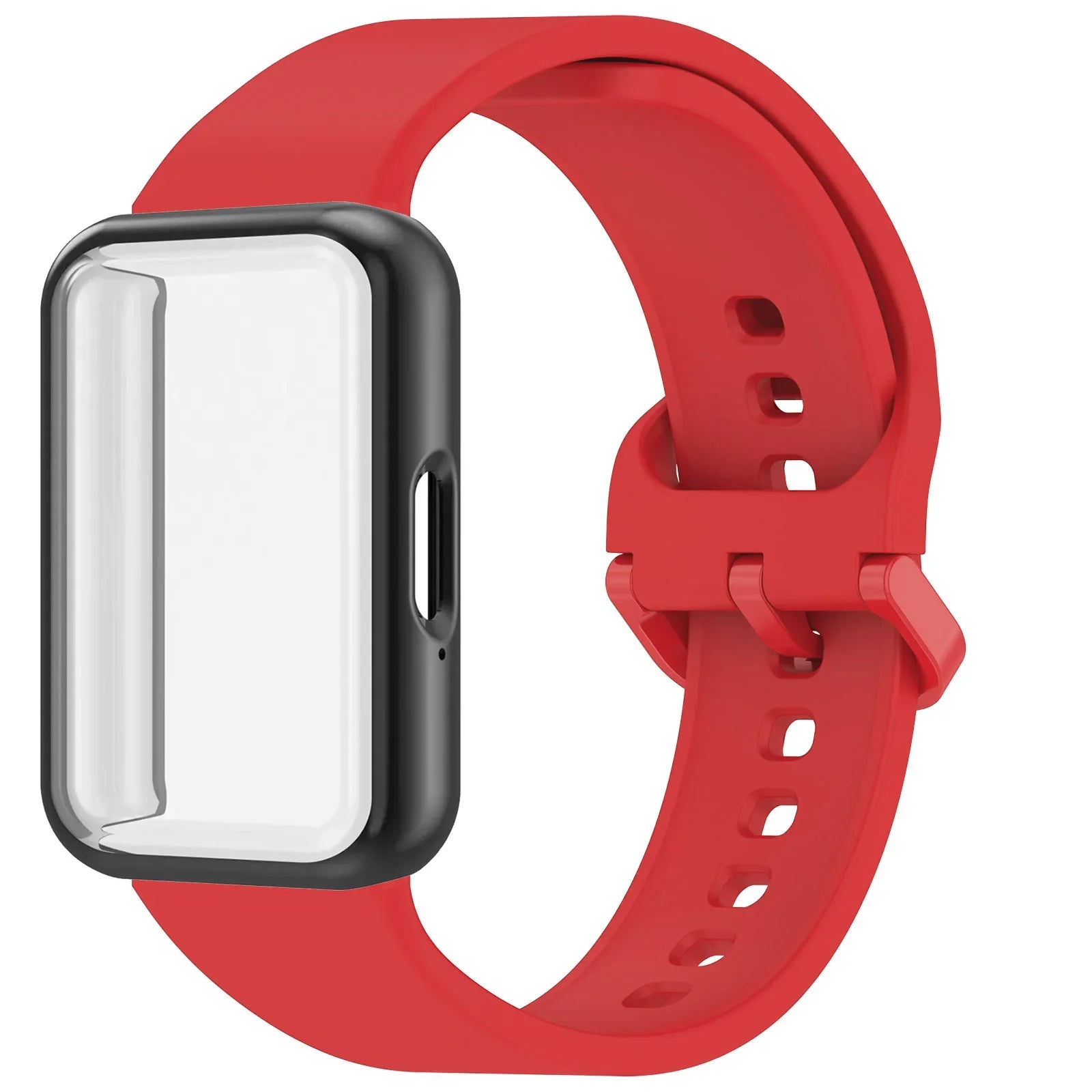 Samsung Galaxy Fit 3 Strap & Case – Silicone Band Cover Kit
