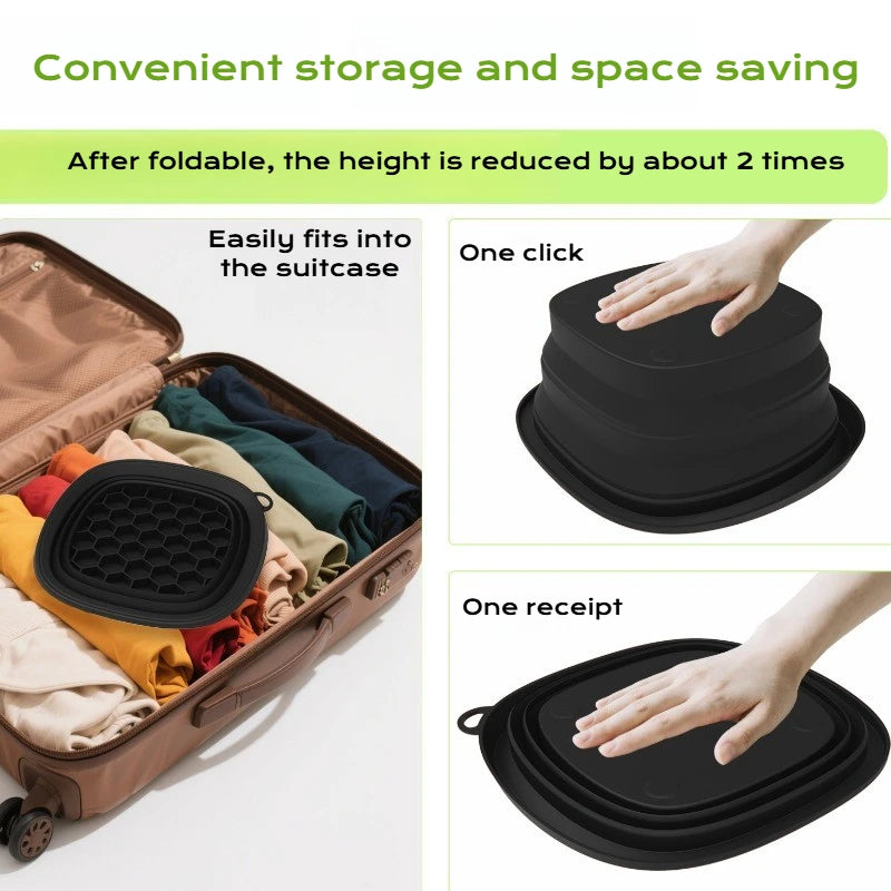 Silicone Facial Ice Bath Tray – Portable Cryo Skin Therapy Bowl