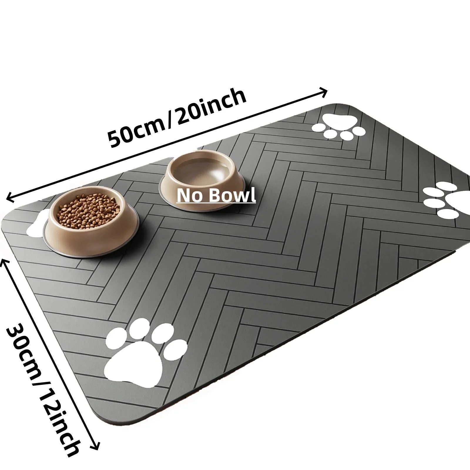 Waterproof Non-Slip Pet Feeding Mat for Dogs & Cat