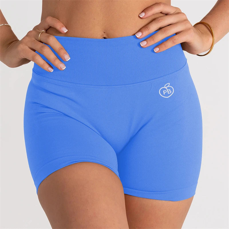 Bum Women V-Back Waist Shaping Scrunch Butt Shorts Fitness Training Yoga Clothing Butt Lifting Workout Leggings Cycling Sports