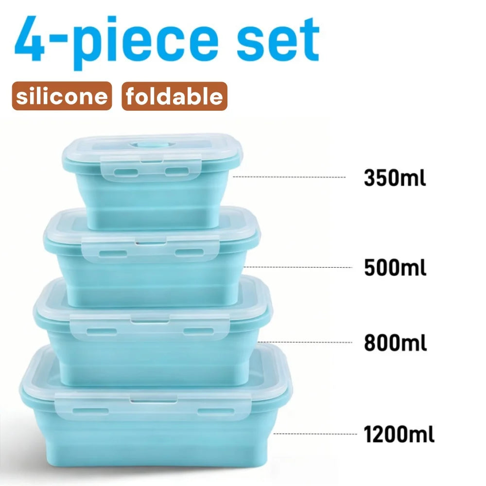 2 Tier Bento Lunch Box with Cutlery – Microwave Safe Food Container