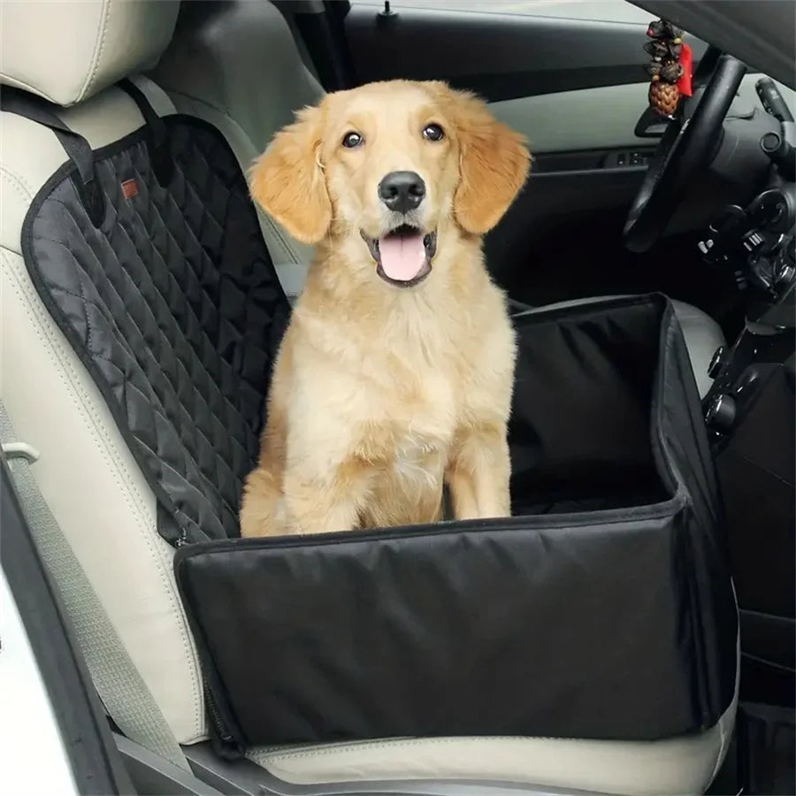 Quilted Waterproof Dog Car Seat Cover – Anti-Slip for Cars, Trucks & SUVs