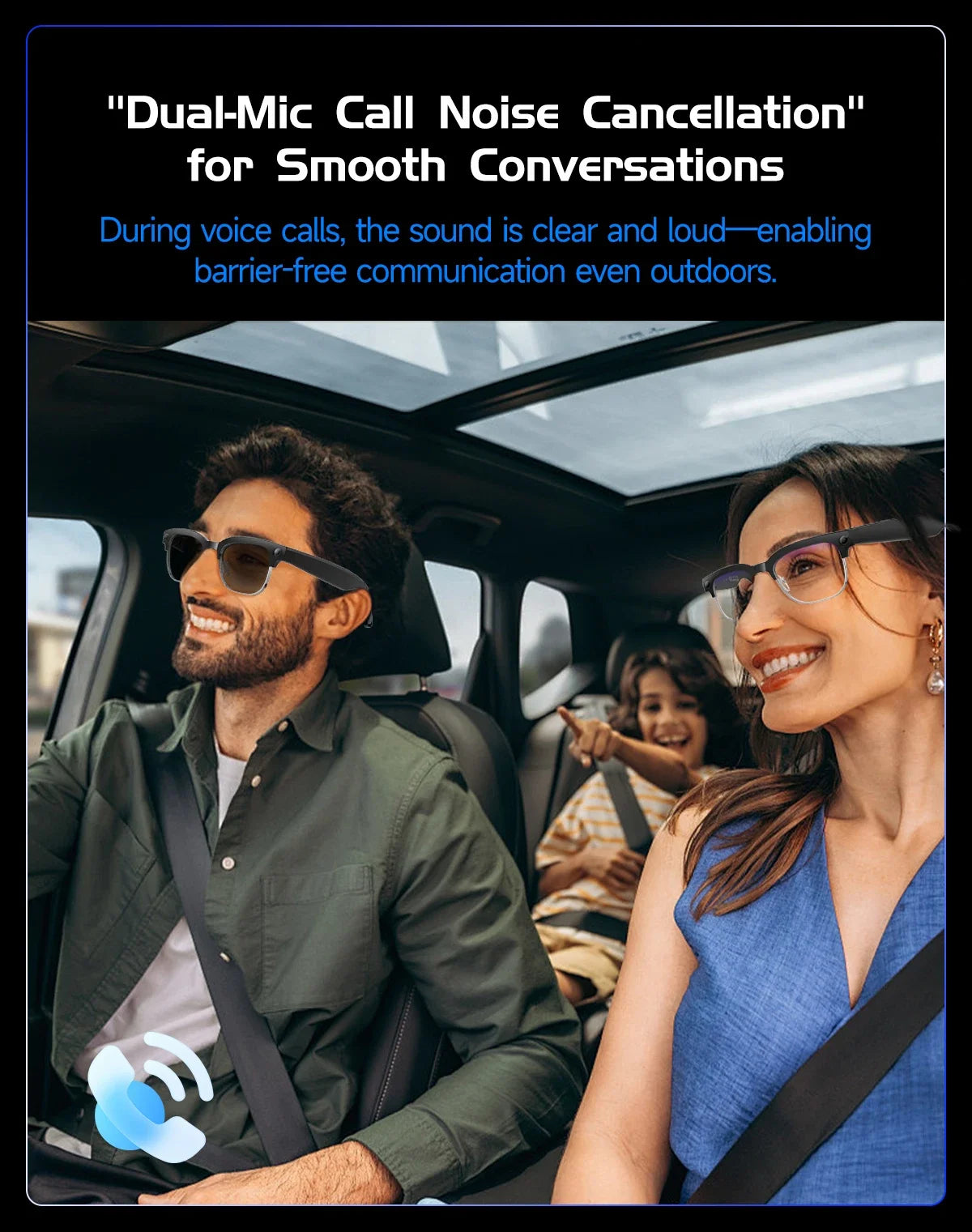 2026New AI Smart Glasses 8 Million HD Pixels Camera Photo Video Recording WIFI Transmission Sunglasses Call Music Play Men Women