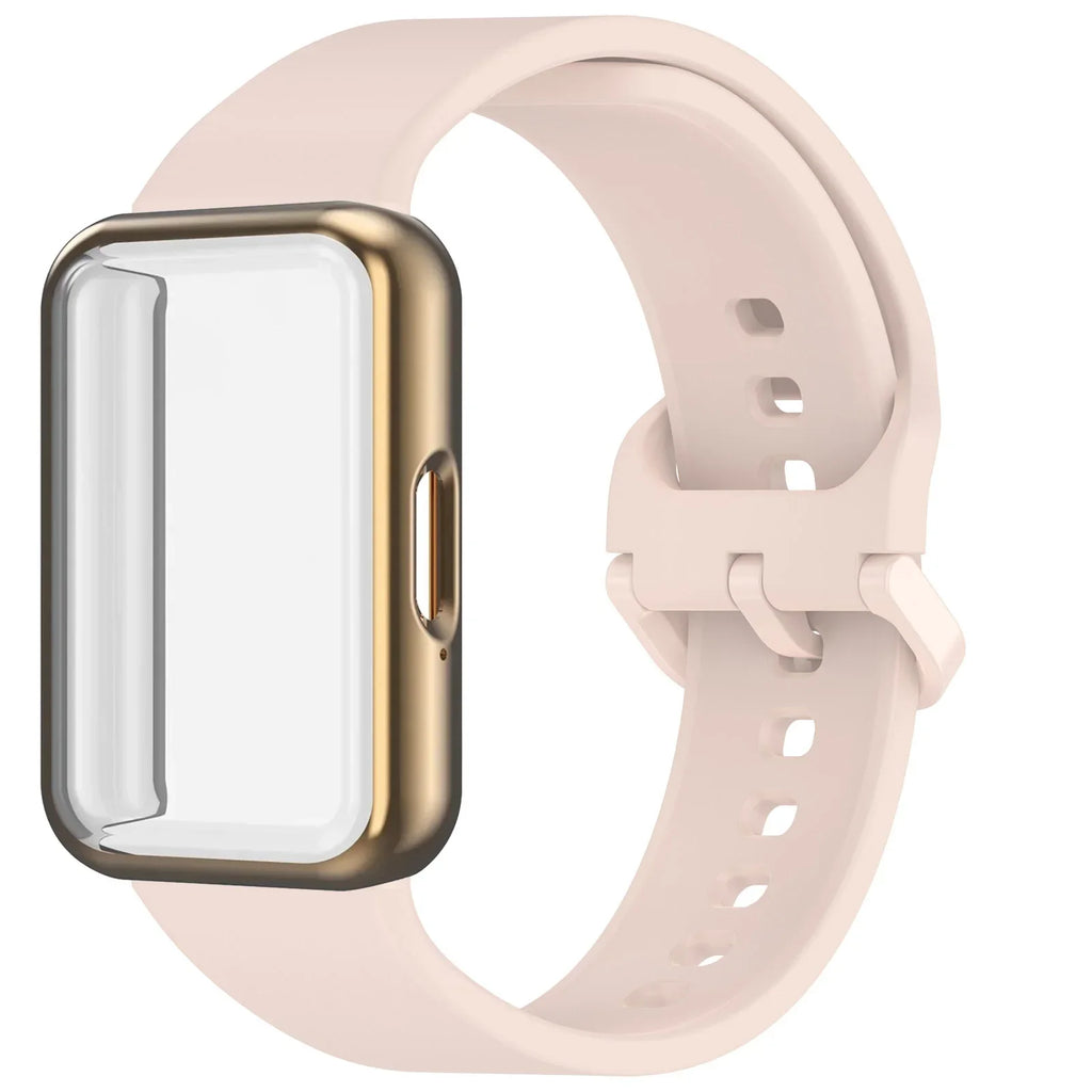 Samsung Galaxy Fit 3 Strap & Case – Silicone Band Cover Kit