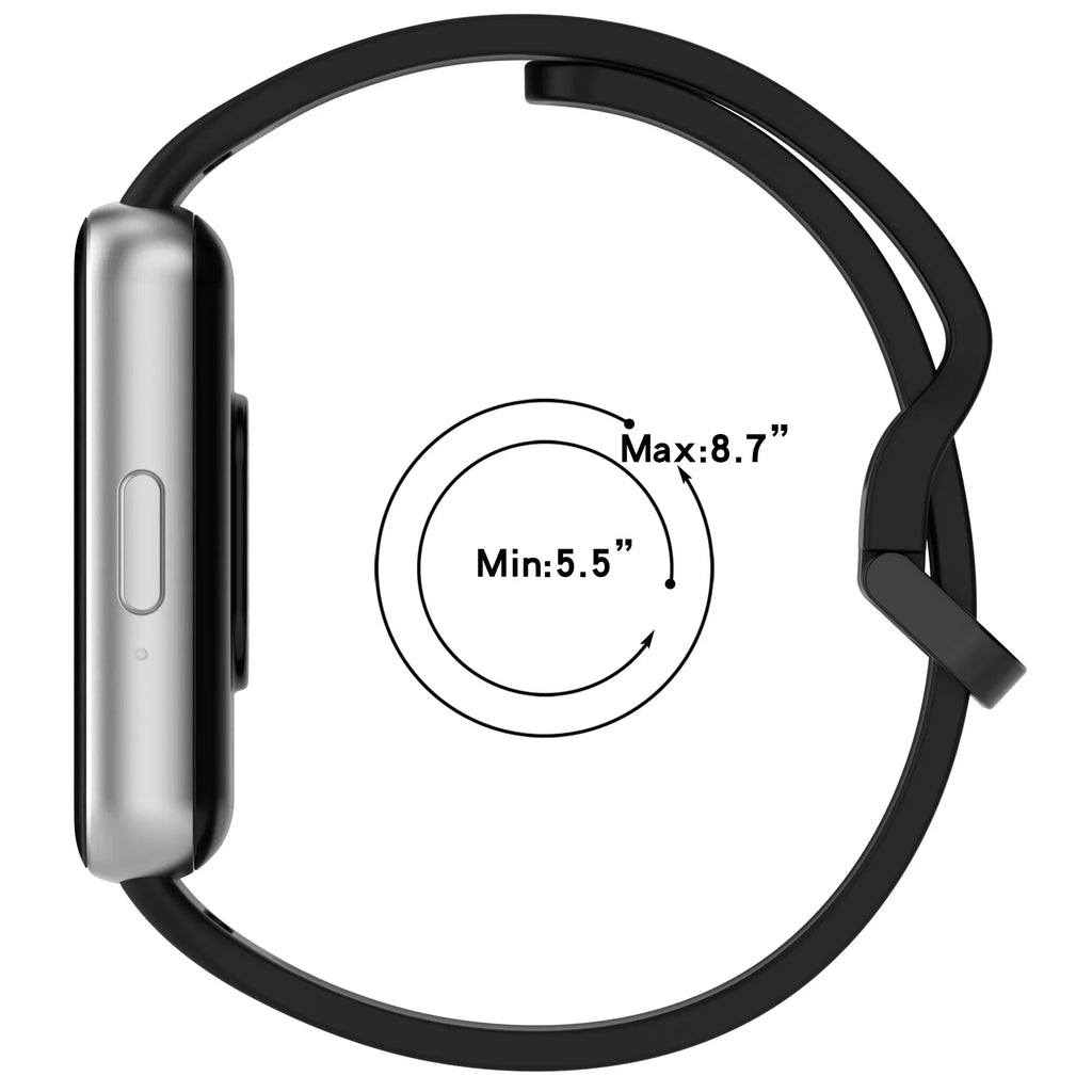 Samsung Galaxy Fit 3 Strap & Case – Silicone Band Cover Kit