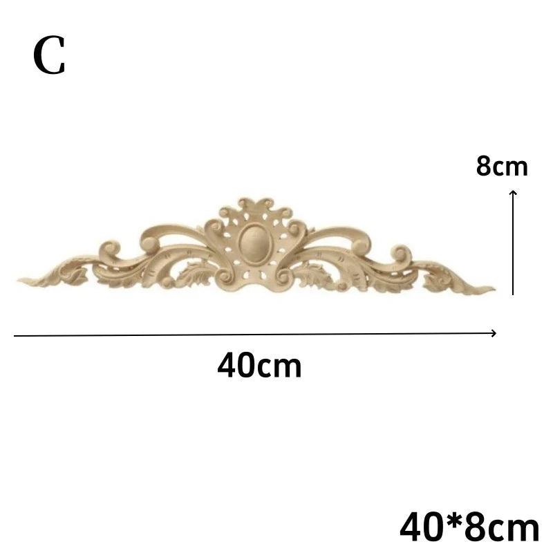 Decorative Wooden Appliques & Onlays for Furniture, Walls & Doors – DIY Wood Corner Frames