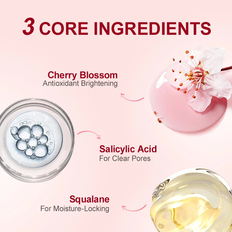 Retinol Anti-Wrinkle Face Set – Serum & Sakura Cream for Fine Lines Hydration & Anti-Aging