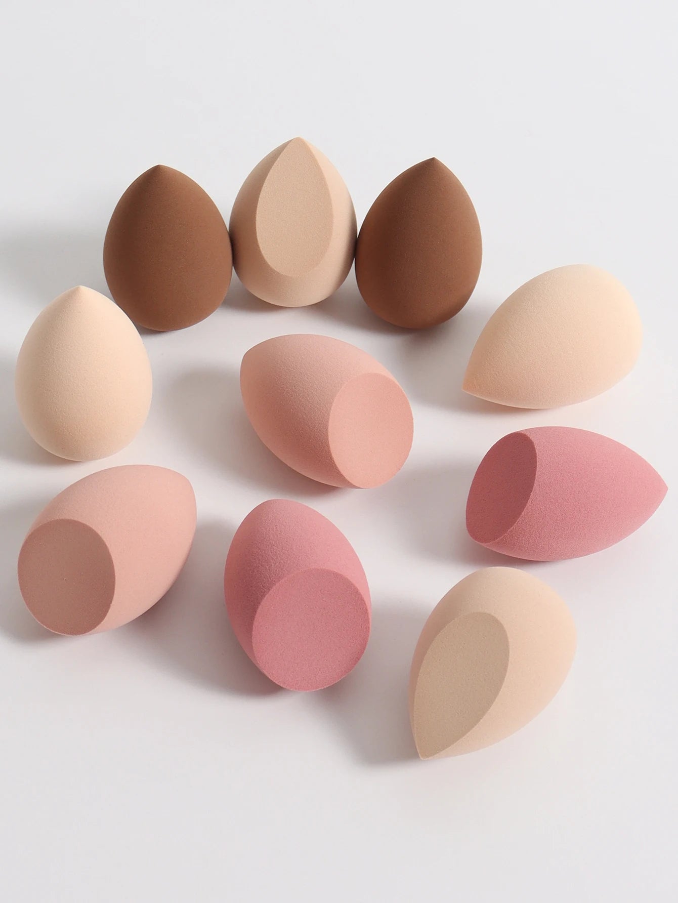 25-Pack Makeup Sponges for Foundation Cream & Powder – Multi-Colour Beauty Blenders
