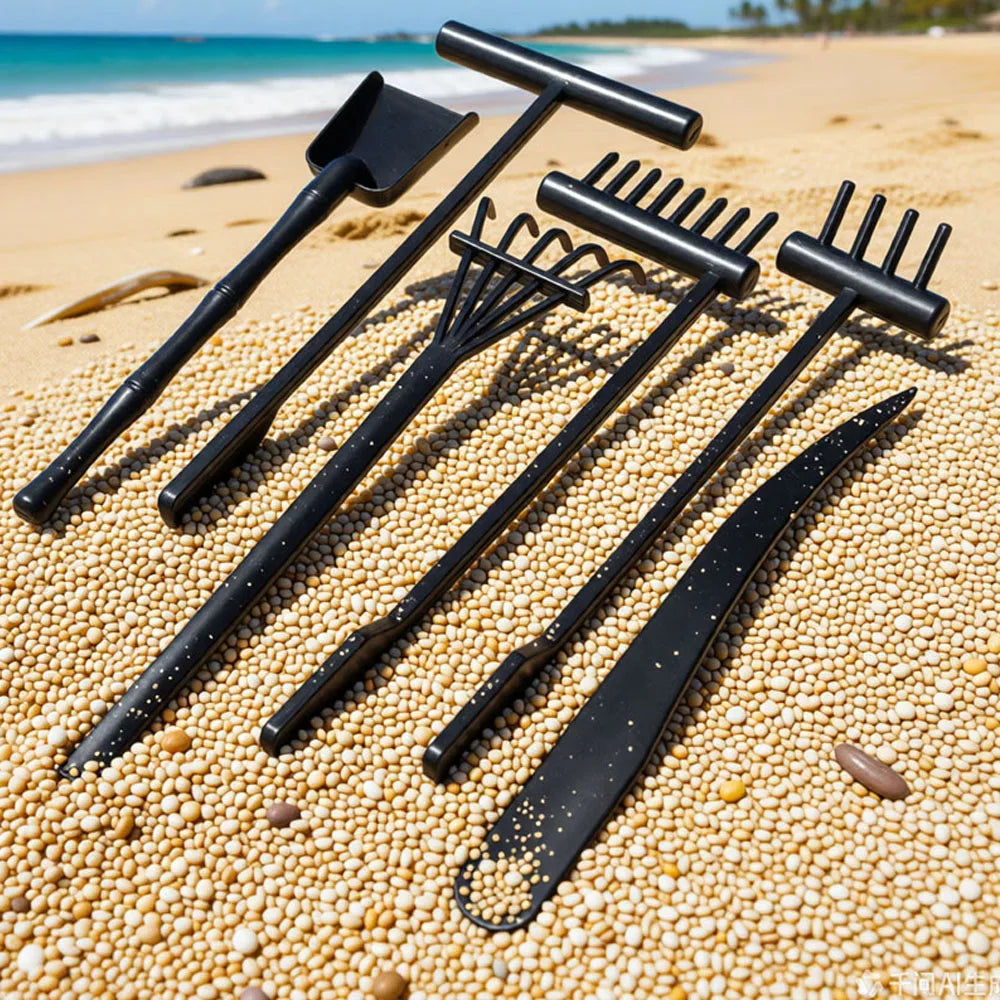 6PCS Zen Sand Garden Rake Set – Mini Meditation Sand Tray Tools