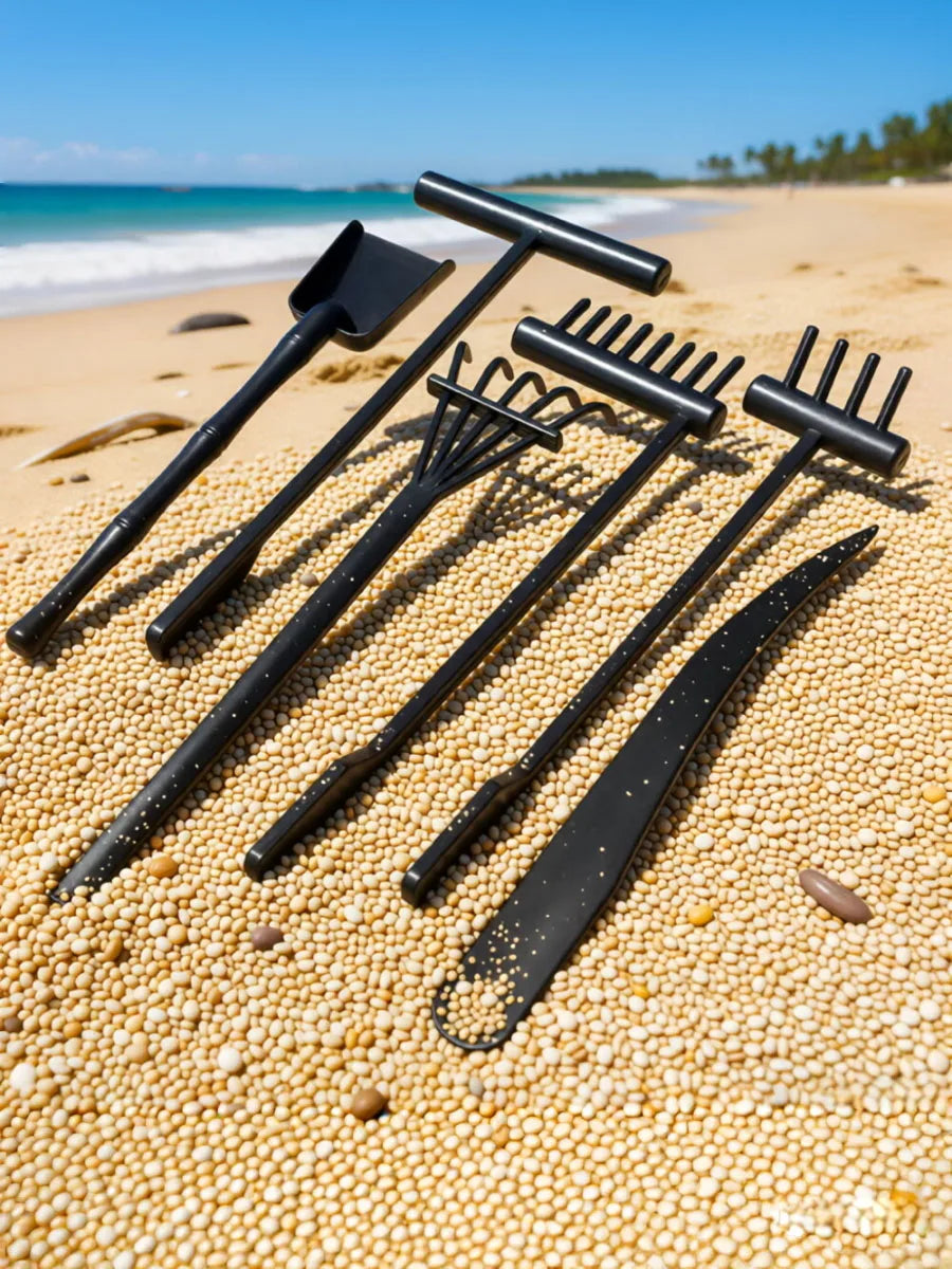 6PCS Zen Sand Garden Rake Set – Mini Meditation Sand Tray Tools