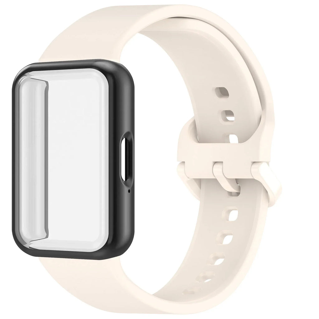 Samsung Galaxy Fit 3 Strap & Case – Silicone Band Cover Kit