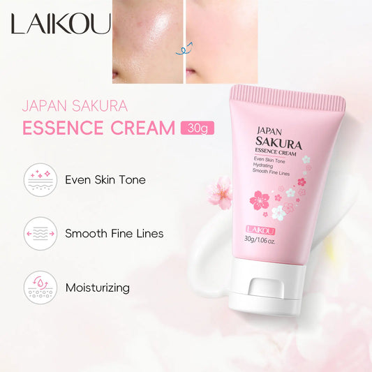 Sakura Whitening Face Cream – Anti-Aging Wrinkle Remover & Firming Moisturiser for Radiant Skin