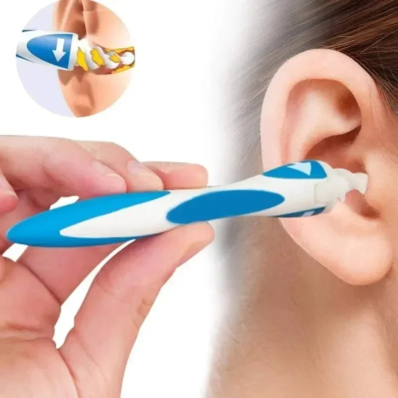 Soft Silicone Ear Cleaner with 16 Replacement Tips – Safe for Babies, Kids & Adults