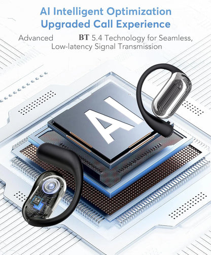 AI Translator Earbuds – 144 Languages, Noise-Cancelling Bluetooth for Travel & Business