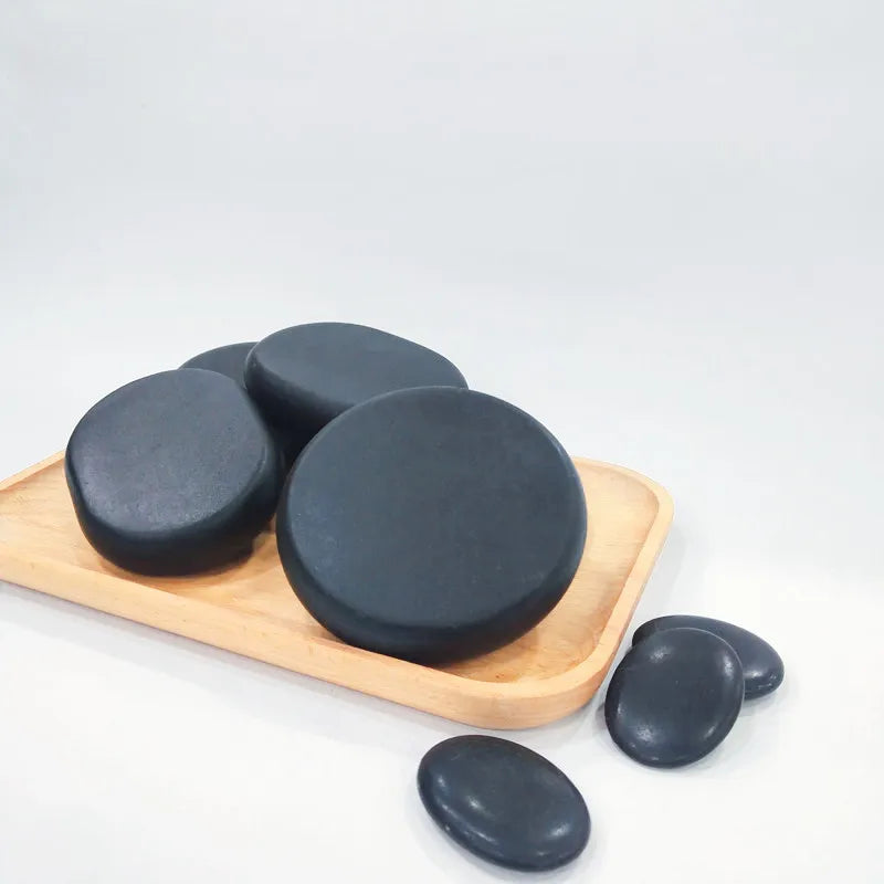 4PCS Hot Stone Massage Set – Jade & Basalt Relaxation Kit