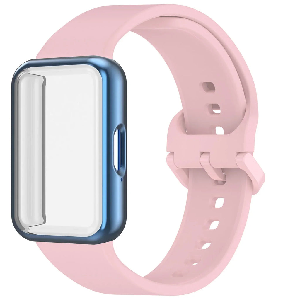 Samsung Galaxy Fit 3 Strap & Case – Silicone Band Cover Kit