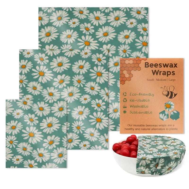 Beeswax Food Wrap – Reusable Cotton Preservation Cloth