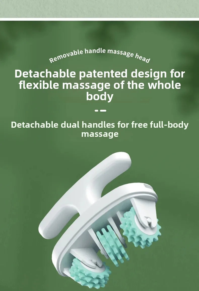Ring Leg Massager Massage Roller Detachable Handles for Full Body Neck Shoulder Abdominal Muscle Slimming Relaxation