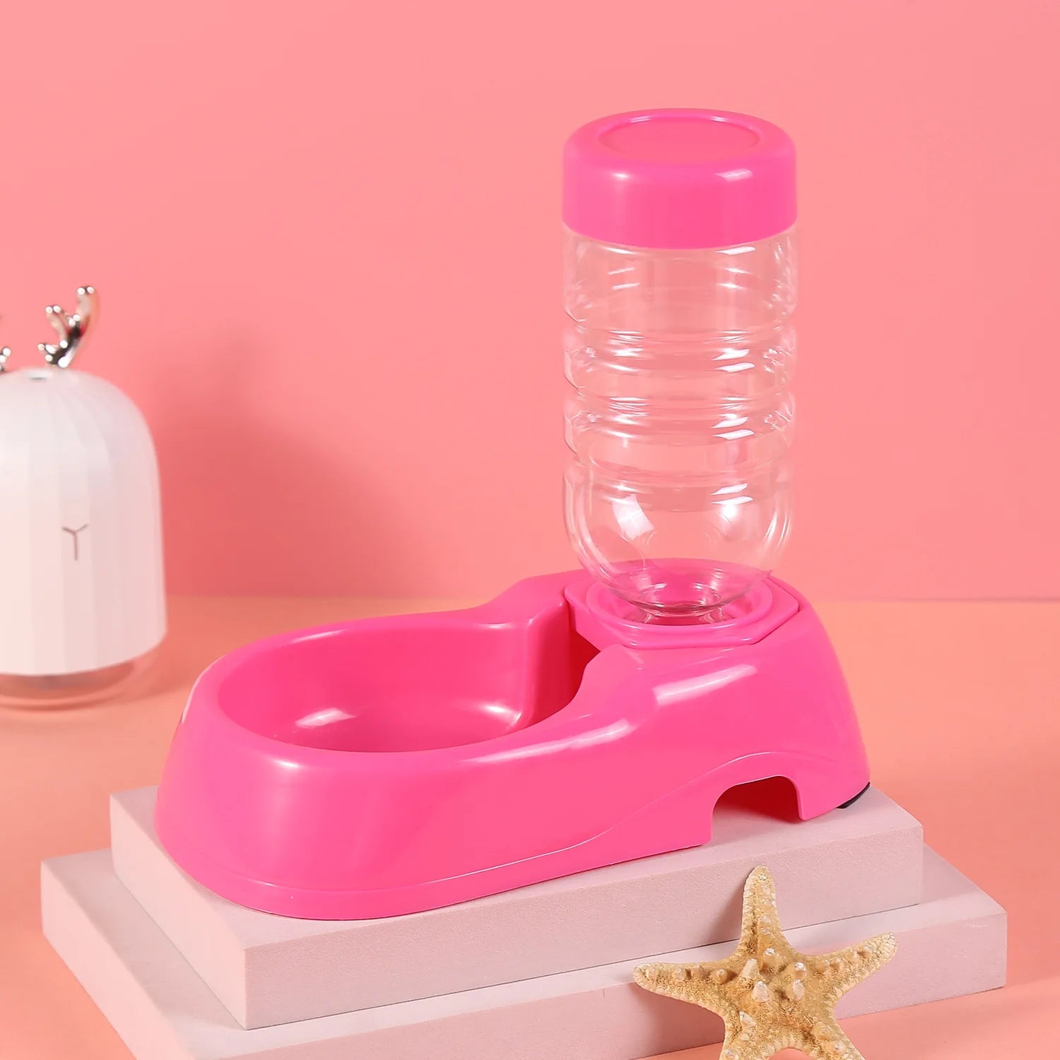 500ml Automatic Pet Water & Food Dispenser for Dogs and Cats