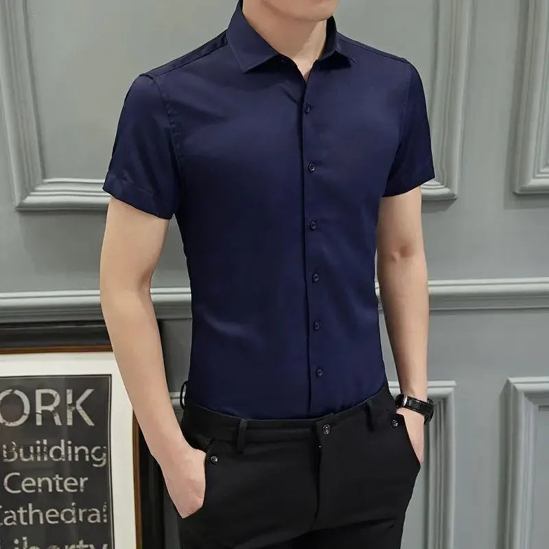 Men’s Long Sleeve Shirt – Elegant & Casual for Office and Everyday