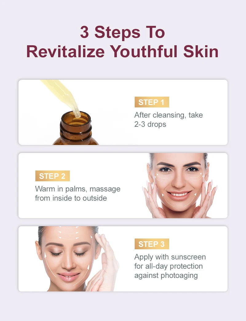 Retinol Anti-Wrinkle Face Set – Serum & Sakura Cream for Fine Lines Hydration & Anti-Aging