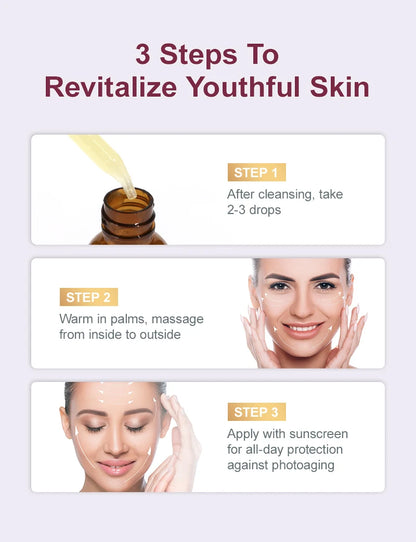 Retinol Anti-Wrinkle Face Set – Serum & Sakura Cream for Fine Lines Hydration & Anti-Aging