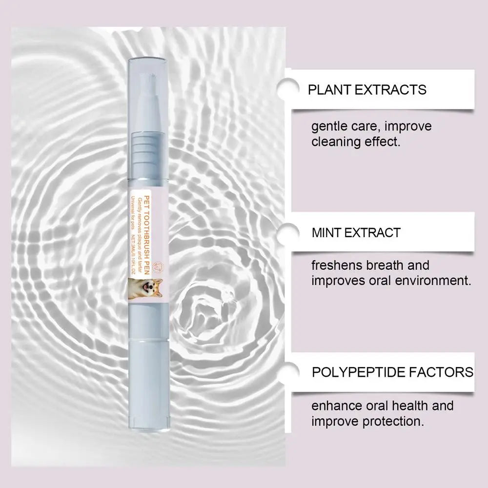 Pet Teeth Cleaning Pen for Dogs & Cats – Easy Dental Care for Fresh Breath