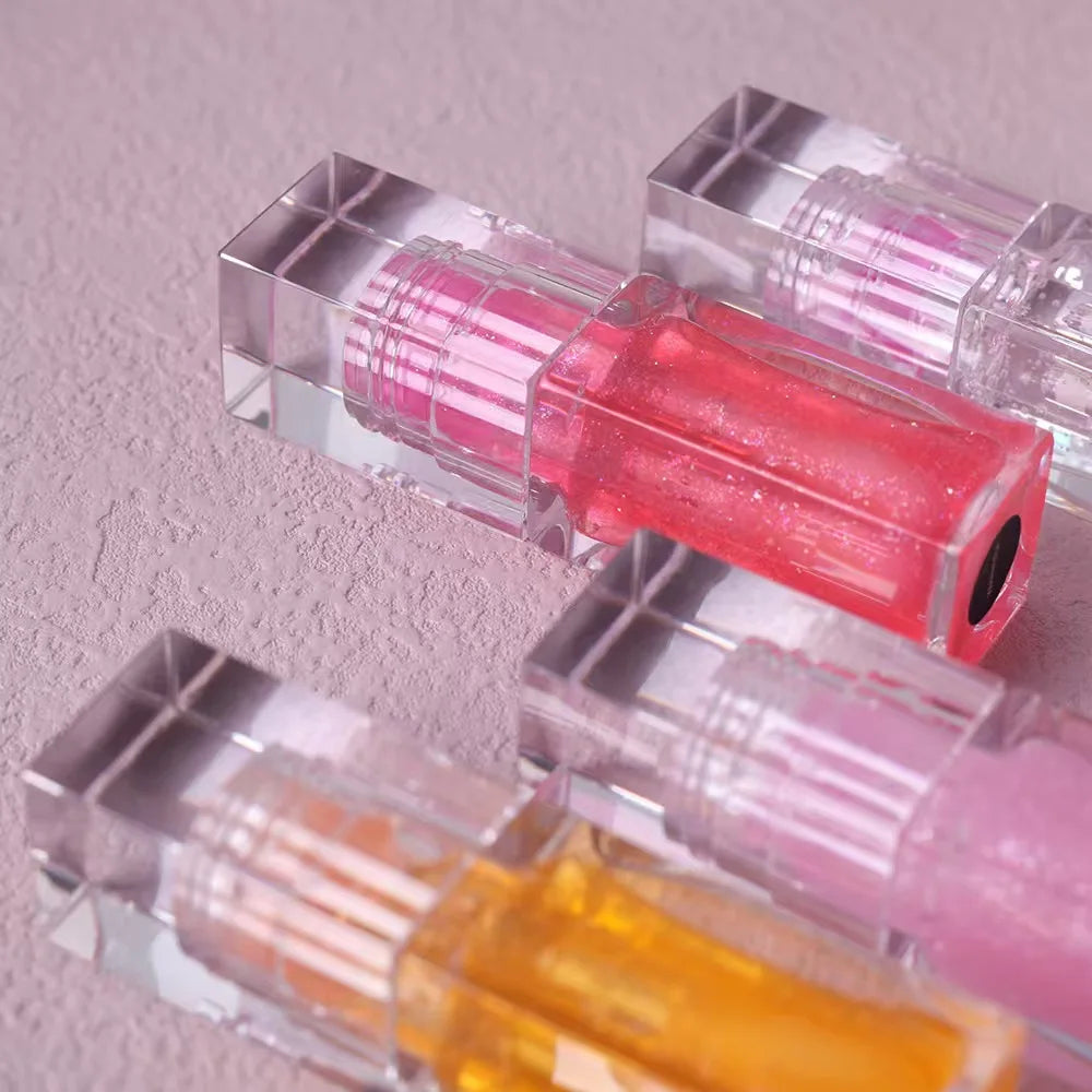 Hydrating Plumping Lip Gloss – Clear & Tinted, Long-Lasting & Waterproof