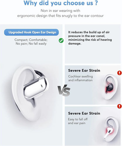 AI Translator Earbuds – 144 Languages, Noise-Cancelling Bluetooth for Travel & Business