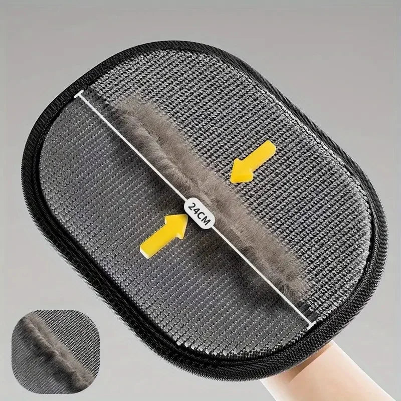 -Pack Reusable Lint Remover Brushes & Static Glove – Pet Hair Removal for Furniture & Clothing