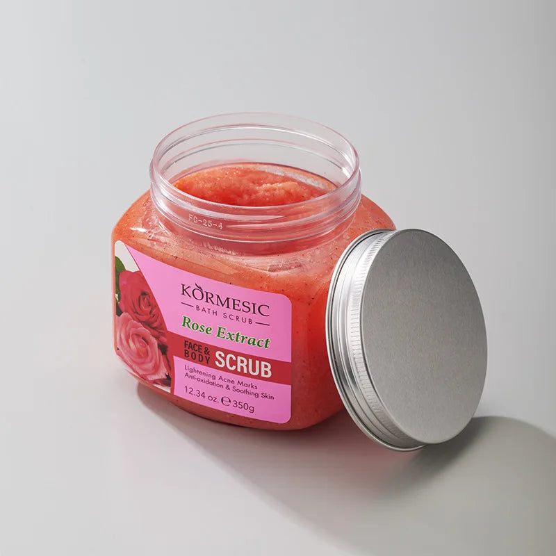 Turmeric Face & Body Scrub Cream – Moisturising, Deep Cleansing & Gentle Exfoliation