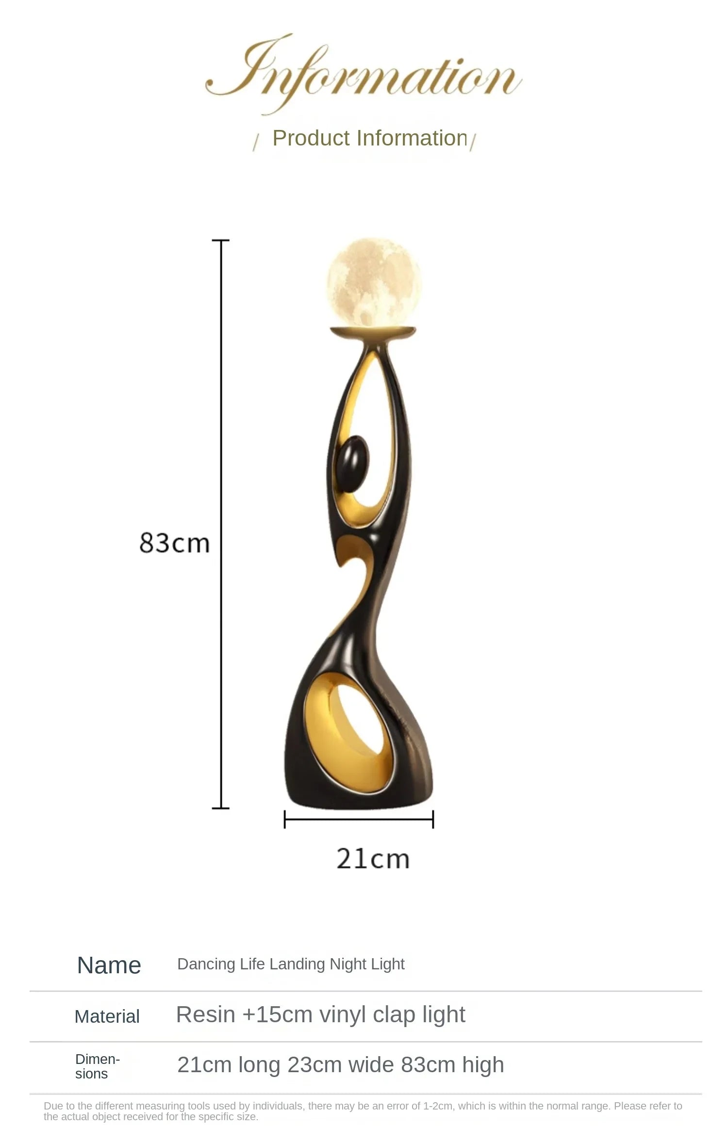 Abstract Dancing Figures Resin Sculpture – Modern Nordic Home Decor