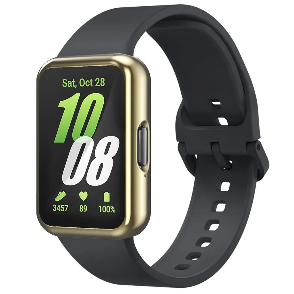 Samsung Galaxy Fit 3 Strap & Case – Silicone Band Cover Kit