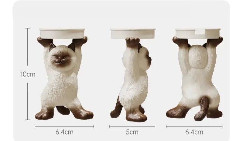 Cute Cat Apple Watch Charging Stand Holder – Stable Desk Dock for Watch Charging Cable