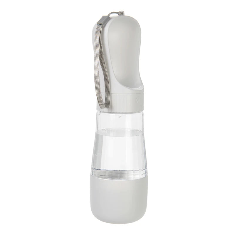 Portable 2-in-1 Dog Water Bottle with Food Container – Travel Pet Water Dispenser for Dogs & Cats