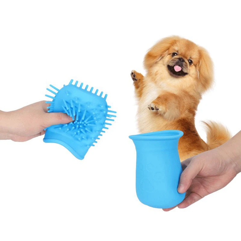Dog Paw Cleaner Cup – Portable Silicone Pet Foot Washing Tool