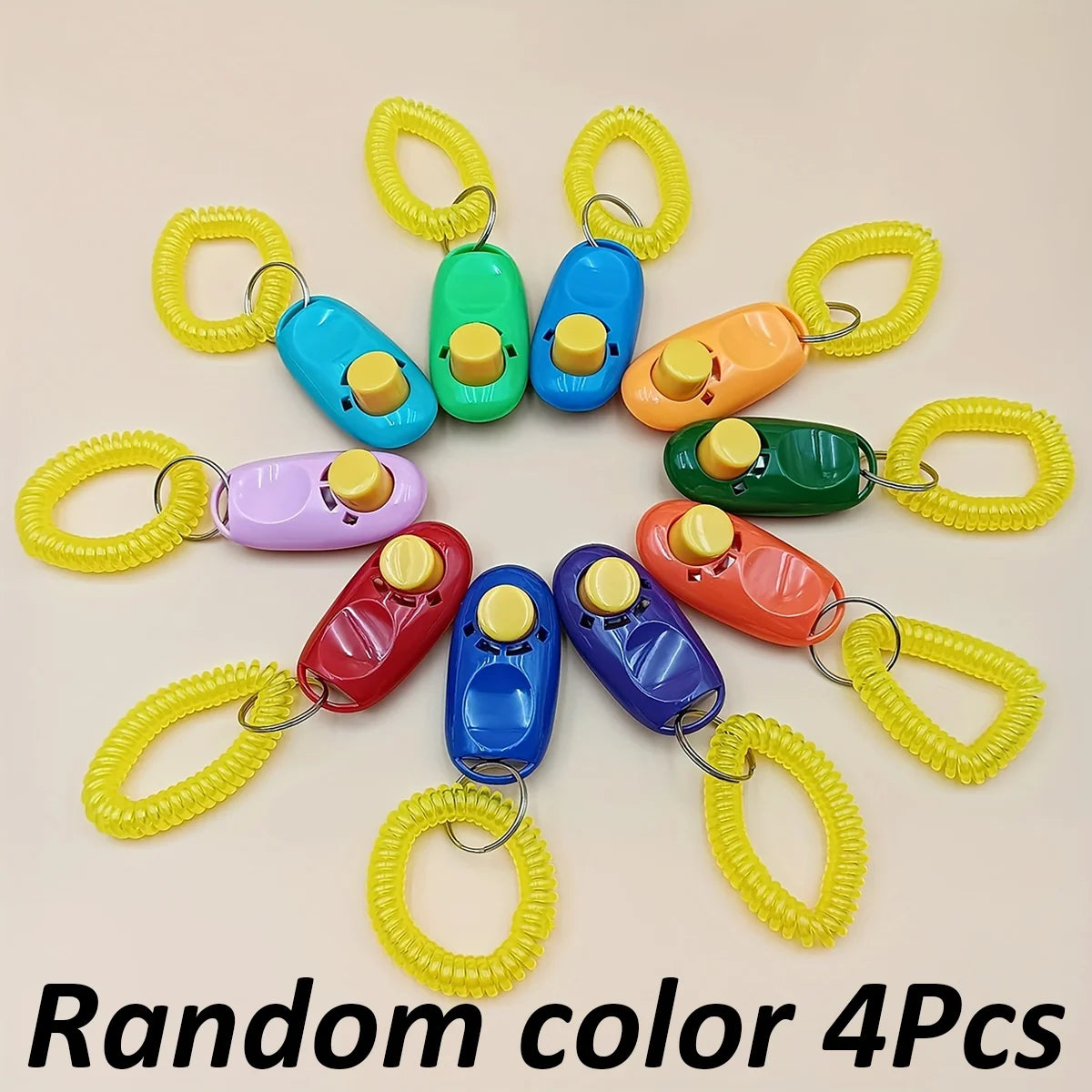 Dog Training Clicker – Pet Training Tool with Wrist Strap
