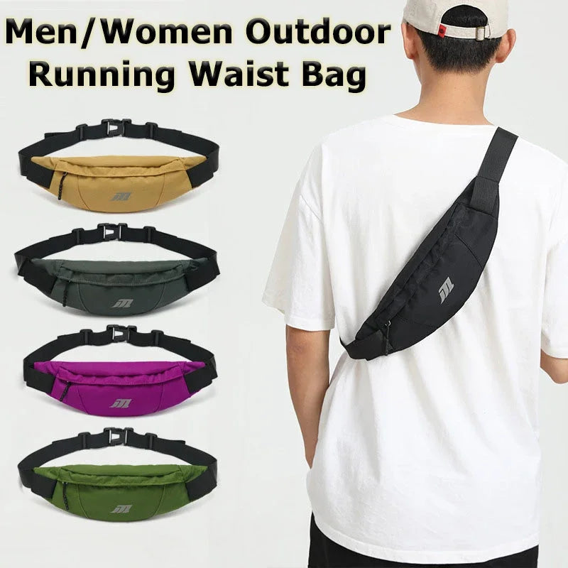 Professional Outdoor Running Waist Bag Sports Belt Pouch Mobile Phone Case Men Women Hidden Pouch Gym Sports Bags Running Pack