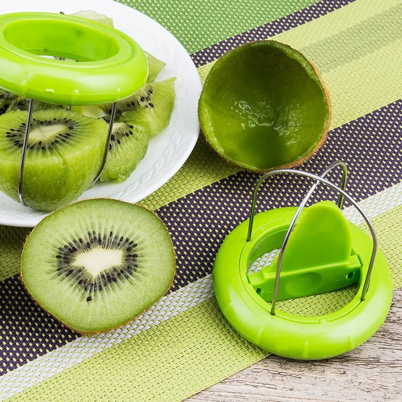 Detachable Kiwi Cutter Fruit Peeler Kitchen Tool Efficient Lemon Peeling Gadget Creative Salad Prep Accessory Compact Design