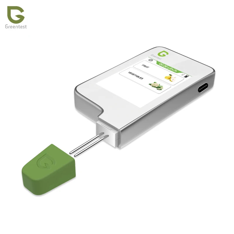 Portable Food Safety Nitrate Tester for Fruits & Vegetables with Digital Display