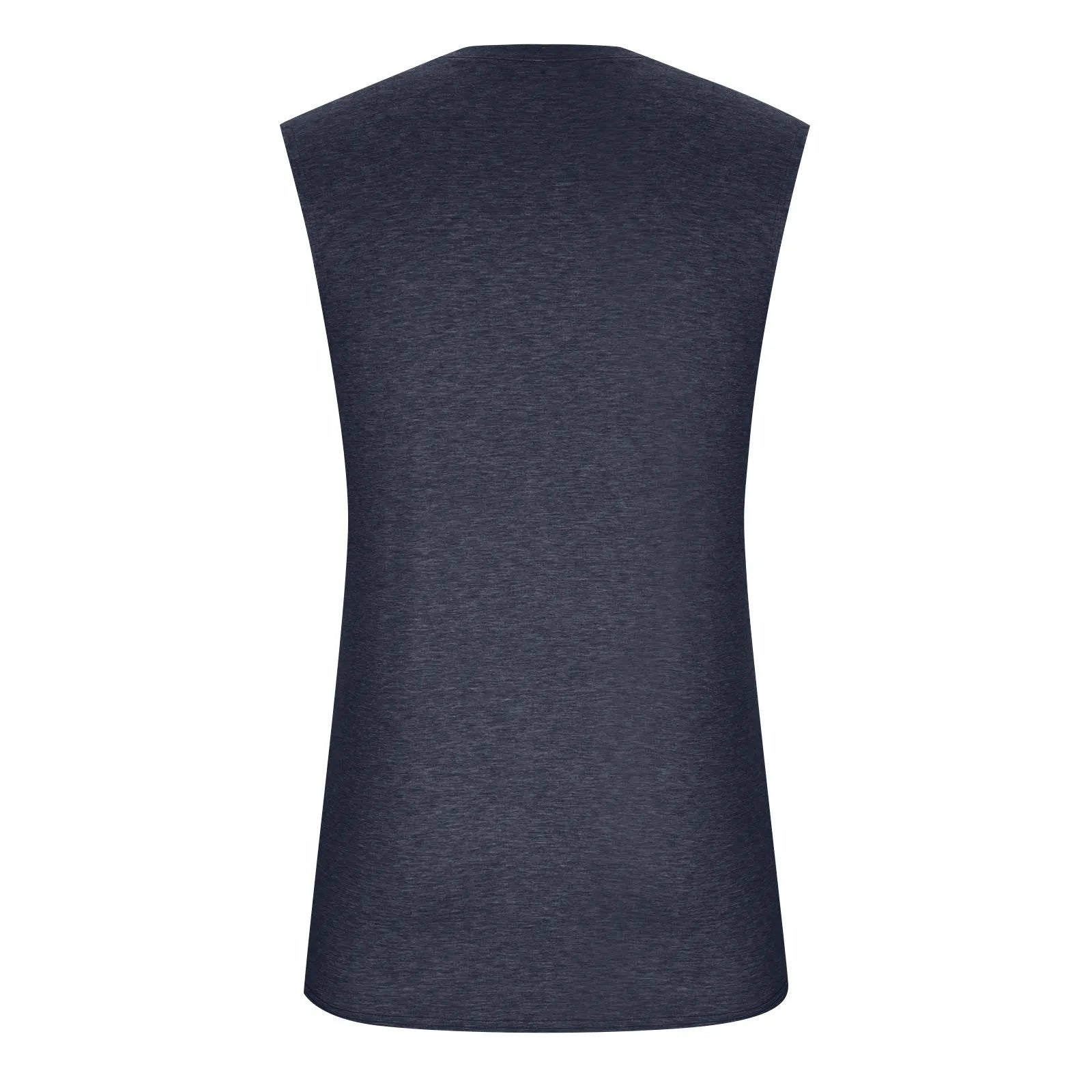 2025 Men'S Muscle Fitness Shirt Sports T-Shirt Gym Training Shirt Summer Casual Vest Tree Print Sleeveless Round Neck