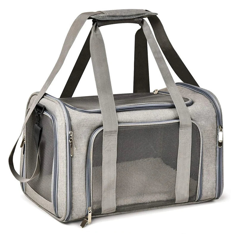 Portable Pet Carrier Backpack – Soft Side Dog & Cat Travel Bag