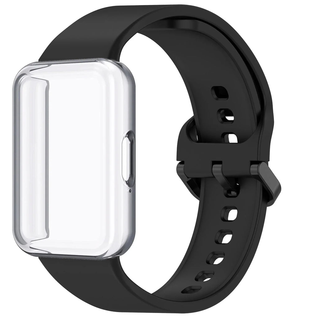 Samsung Galaxy Fit 3 Strap & Case – Silicone Band Cover Kit