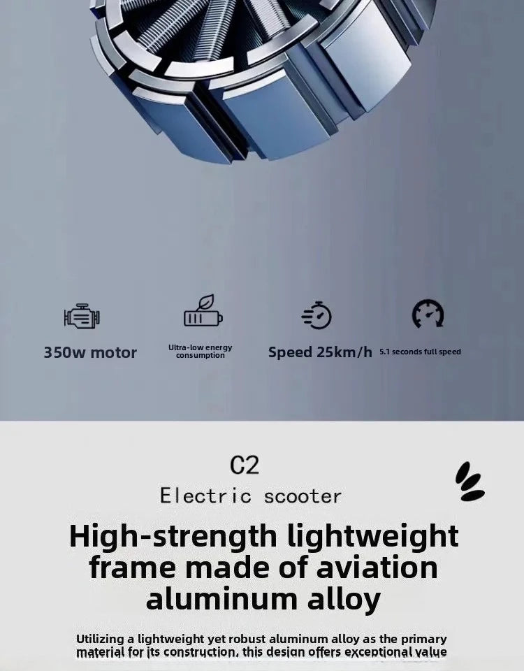 Folding electric bicycle, small, ultra-light and portable, transportation lithium batteries help drive battery cars