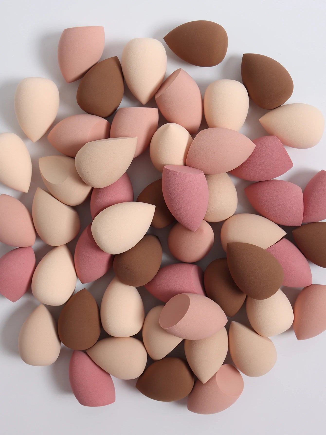 25-Pack Makeup Sponges for Foundation Cream & Powder – Multi-Colour Beauty Blenders