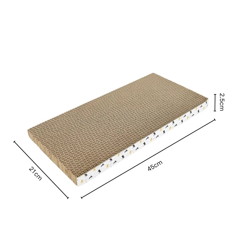Cat Scratchers Cardboard Cat Scratching Board Durable Grind Claws Corrugated Paper Pets Sofa for Indoor Cats Kittens